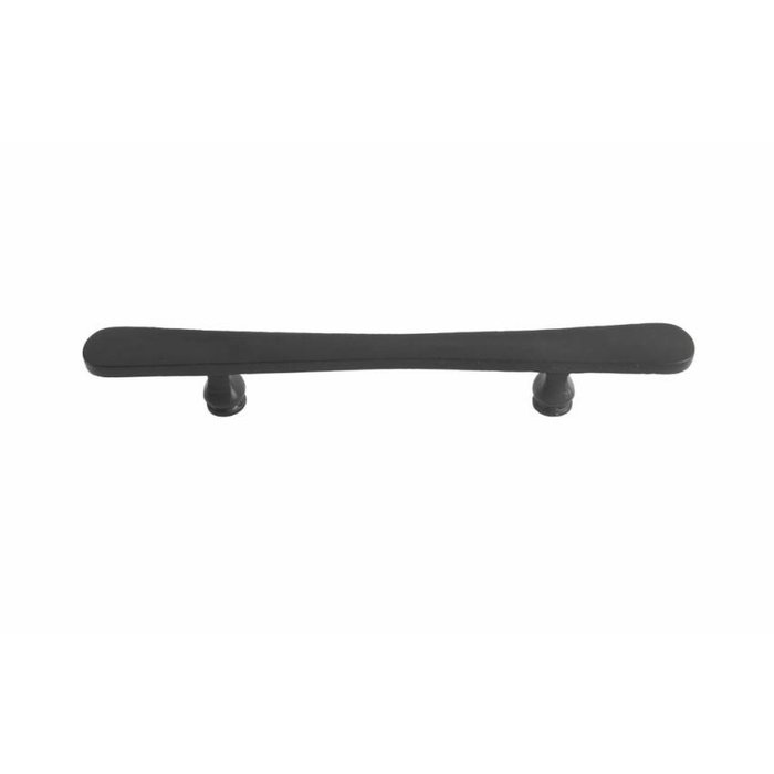 Dauby Black front door handle PMBU 200/358mm cast from naturally aged iron