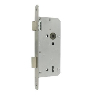 Assa Abloy Litto keyboard lock 90/50 stainless steel look with rounded front plate 240x22mm