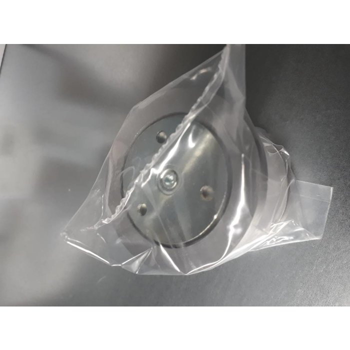 Intersteel Intersteel Front door knob Round Ø55 mm one-sided mounting aluminum