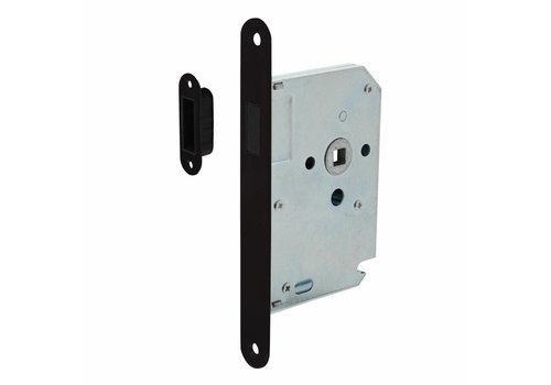 Black Magnet Keyboard Day And Night Lock 55mm Front Plate Rounded