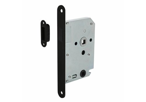 Black Magnet Keyboard Day And Night Lock 55mm Front Plate Rounded