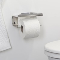 Tiger Colar Toiletrolhouder met planchet RVS gepolijst
