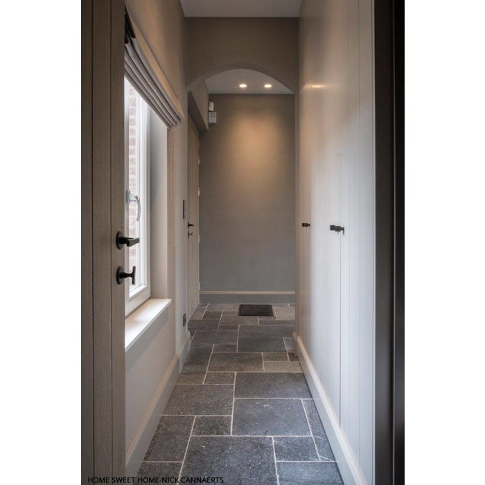 Dauby Set de toilettes WC - 50/8mm - fer vieilli - noir