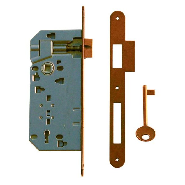 AGB Schloss AGB BRONZE 90mm + breitere Gegenplatte