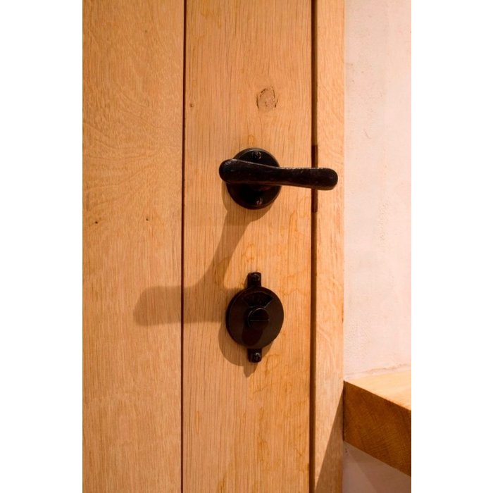 Dauby Schwarze Türgriffe PHT „T+T“ /50 gealtertes Eisen