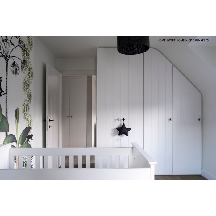 Dauby Möbelgriff gealtertes Eisen - schwarz PBU-45mm (VO)