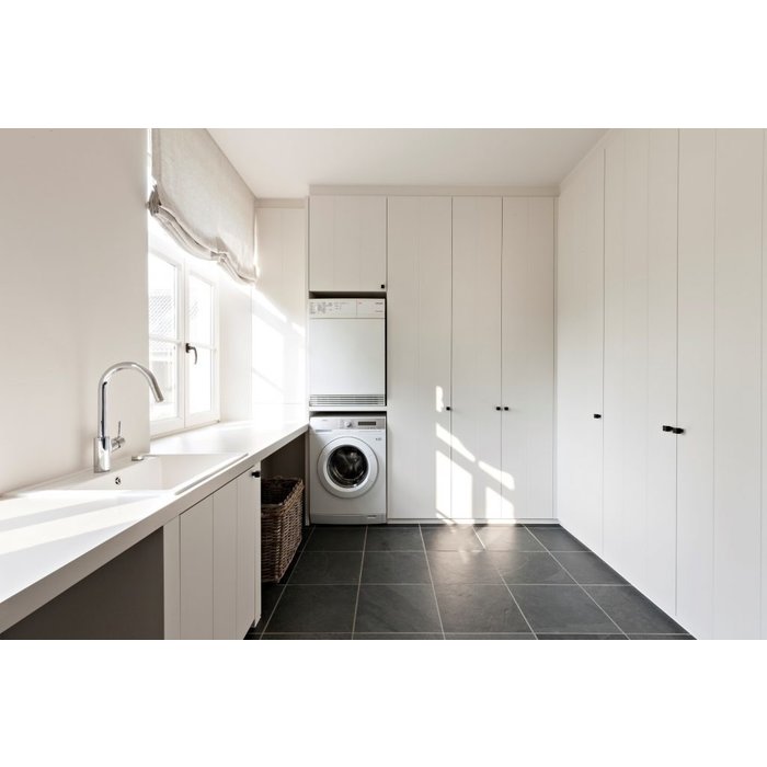 Dauby Möbelknopf gealtertes Eisen - schwarz PQ-20mm (VO)