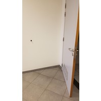 Cylindrical wall doorstop made of stainless steel 30x25mm
