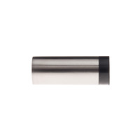 Zylindrischer Wandtürstopper aus Edelstahl 30x80mm