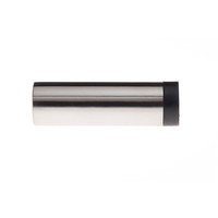 Cylindrical wall doorstop made of stainless steel 30x100mm