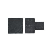STÜCK MÖBELKNOPF PQ-45 ALTEREISEN - SCHWARZ 45mm