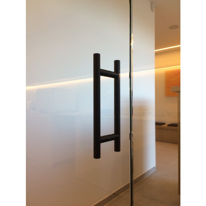 HDD Black door handles T 20/200/300 - pair for door thickness > 3 cm