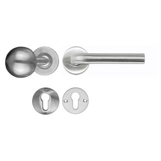 HDD TOP BS 50 on rose + L Shape 19mm + security rose 10mm