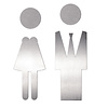 HDD Picto RVS man + vrouw