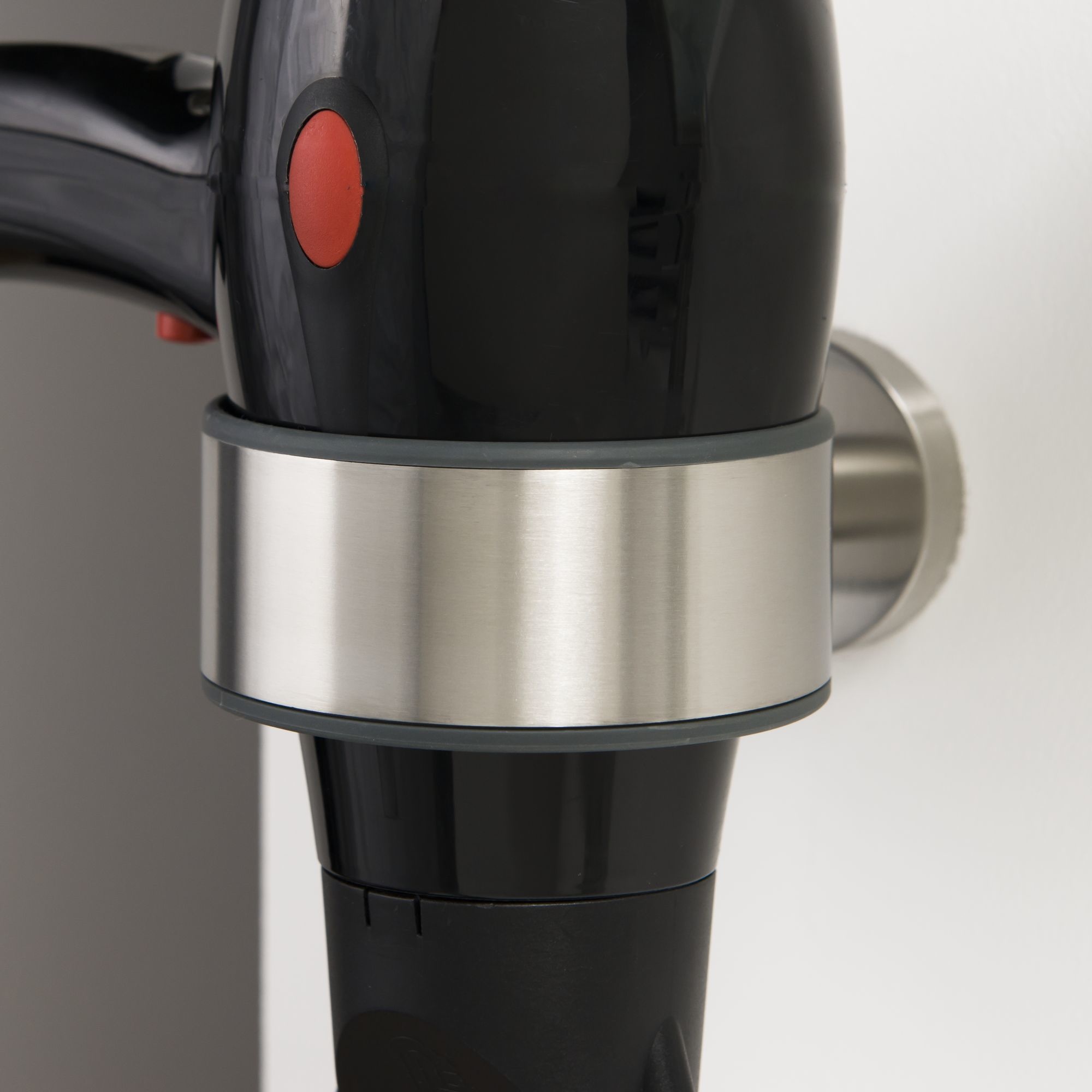 Tiger Boston Haartrocknerhalter aus gebürstetem Edelstahl | Deurklinkenshop