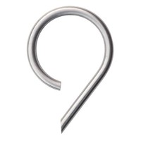 Huisnummer 9 rvs rond 130mm