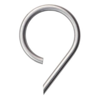 HDD Stainless steel house number 9 round 130mm