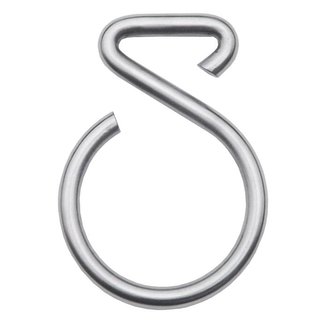 HDD Stainless steel house number 8 round 130mm