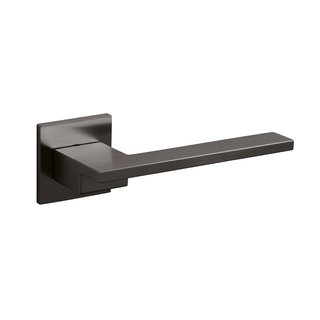 Olivari Poignée de porte Olivari Living sur rosace anthracite titane mat PVD