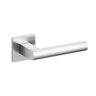 Olivari Olivari door handle Euclide Q on rosette chrome matt