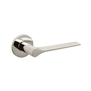 Olivari Olivari door handle Lama L nickel titanium PVD