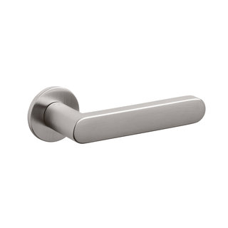 Olivari Olivari door handles Link on rosette stainless steel matt titanium PVD