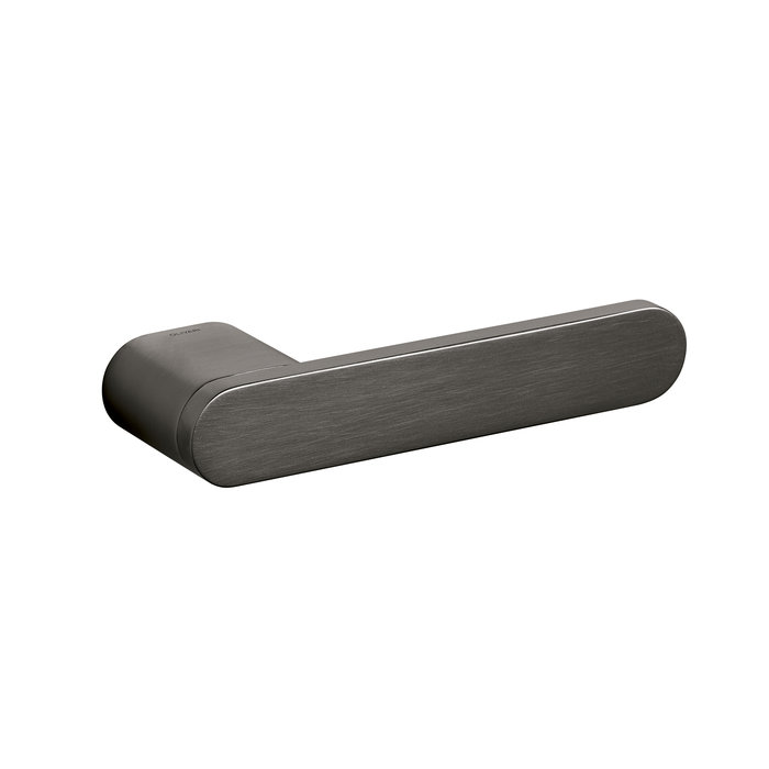 Olivari Olivari door handle Radial anthracite matt titanium PVD