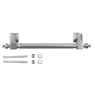 HDD Stainless steel look door handle 40