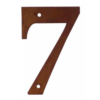HDD Numéro de maison 7 rouille