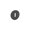 Olivari 1 Olivari rozet rond met sleutelgat antraciet mat titaan PVD