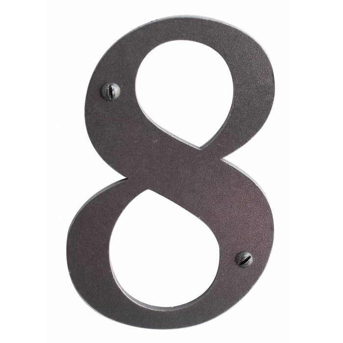 HDD Hausnummer 8 Eisen 104mm