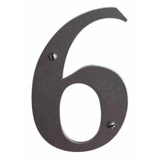 HDD Numéro de maison 6 fer