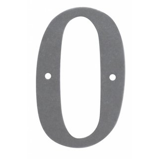 HDD House number 0 iron