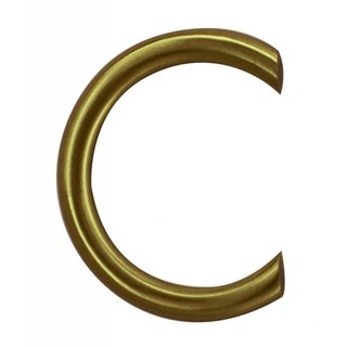 HDD Huisletter C mat goud