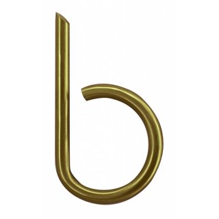 HDD Huisletter B mat goud