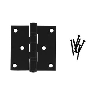 Intersteel Rotule noire 76x76x2,5mm droite