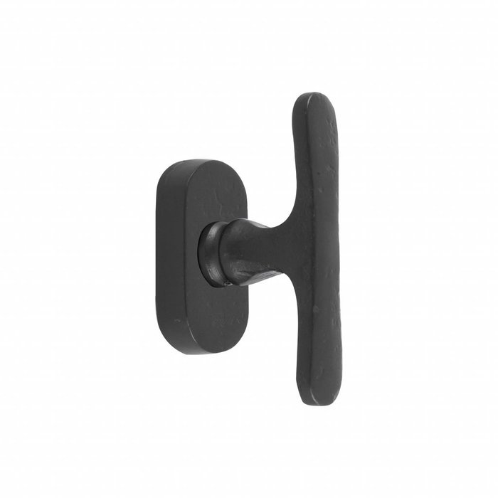 Dauby Black window handle PHT”T” /32aged iron - black