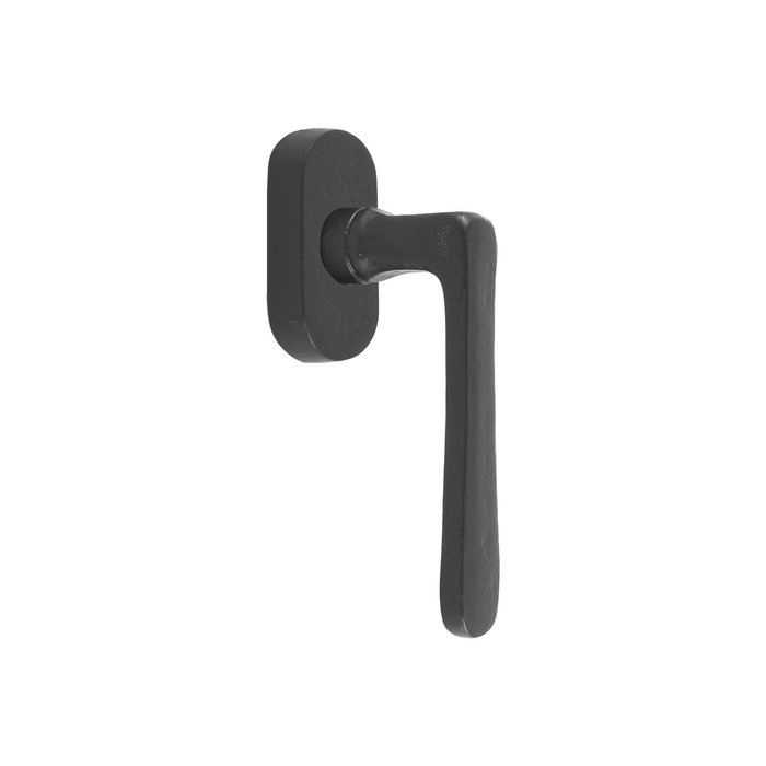 Dauby Piece window handle PHL "L" /32 aged iron - black