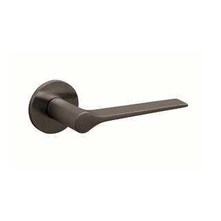 Olivari Olivari deurkruk Lama L op rozet antraciet mat titaan PVD