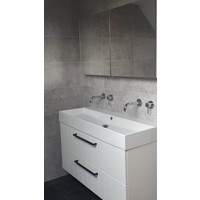Meubelgreep PMQ-384 verouderd ijzer - zwart 384mm