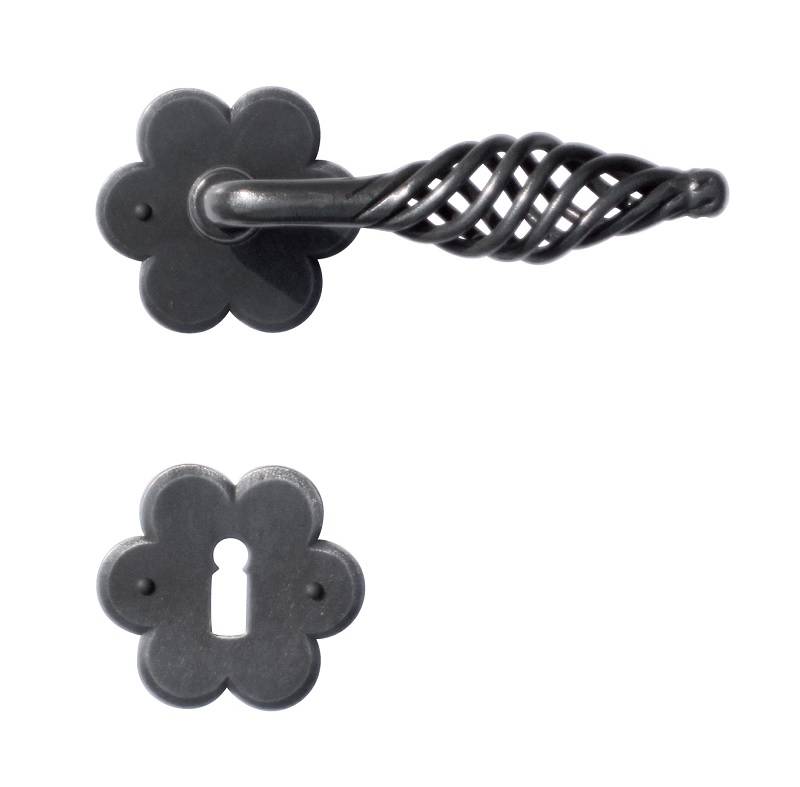 Door handles made of iron