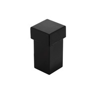 DOOR STOP SQUARE UNIVERSAL 56x30x30 MM BLACK