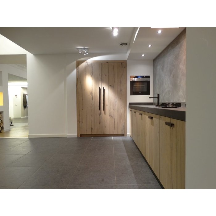 Dauby Zwart stuk meubelgreep PML96/150 verouderd ijzer 150mm