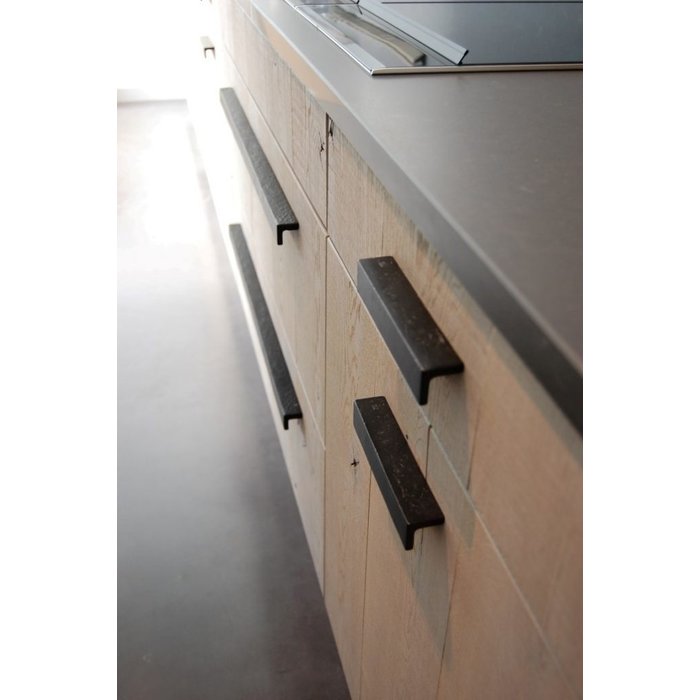 Dauby Black piece furniture handle PML96/150 aged iron 150mm