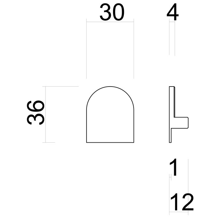 AGB Cover caps AGB eclipse 2 black
