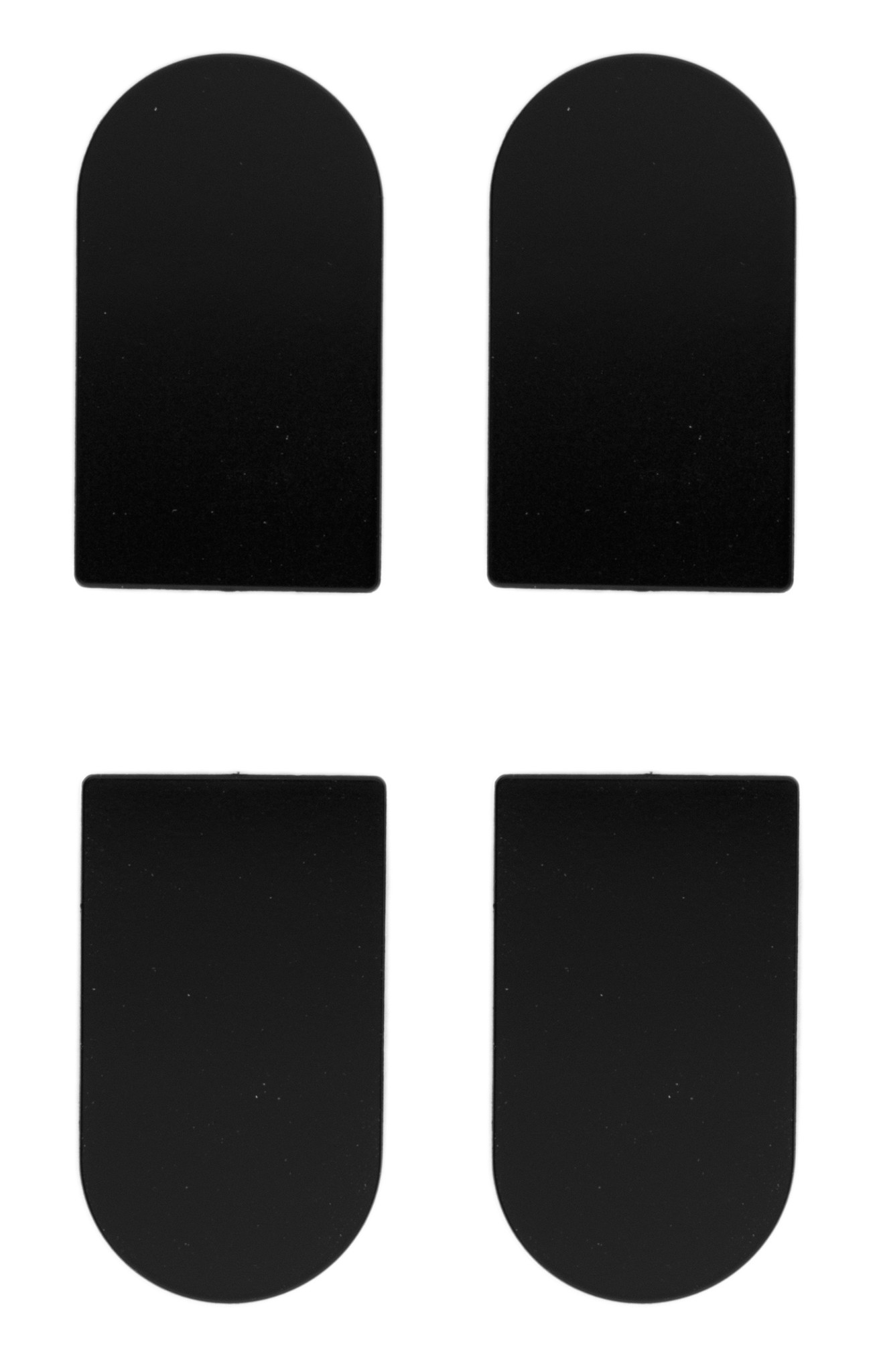 Afdekkapjes AGB eclips 3.2  zwart