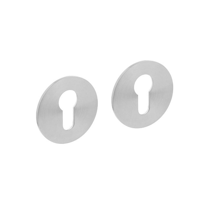 Intersteel Round magnetic PC plates made of stainless steel flat, supplied in pairs