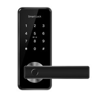 Modern smart door handle D11B with finger scan