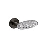 Olivari Olivari door handles Crystal Diamond Super Anthracite