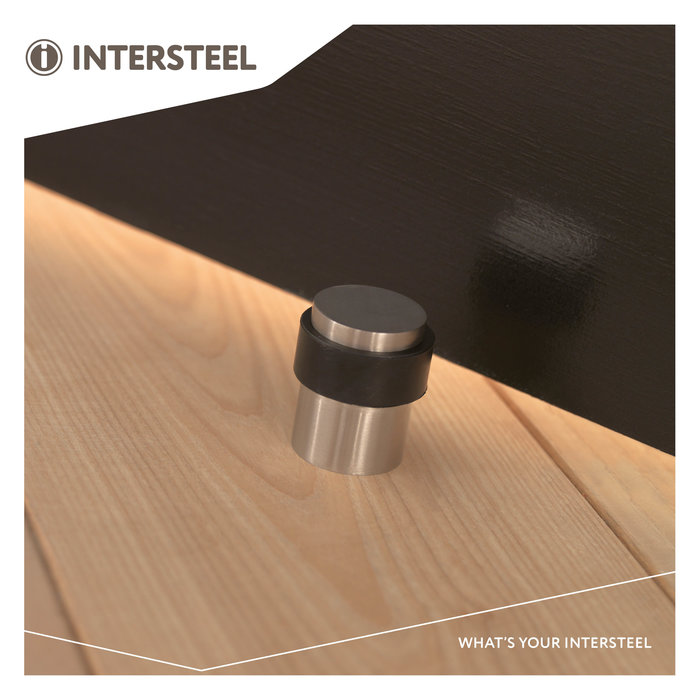 Intersteel Türstopper Bodenbefestigung Ø 30x40mm Edelstahl